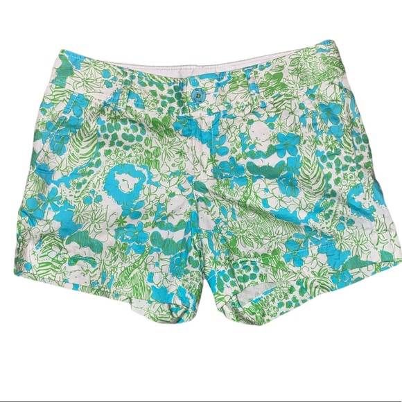 Lilly Pulitzer “It’s a Zoo” Callahan Limeade Shorts - 4 - Picture 3 of 14